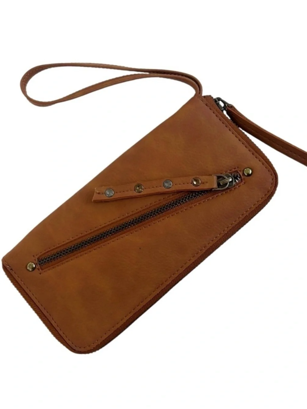 Like New Free People Wristlet Wallet Brown